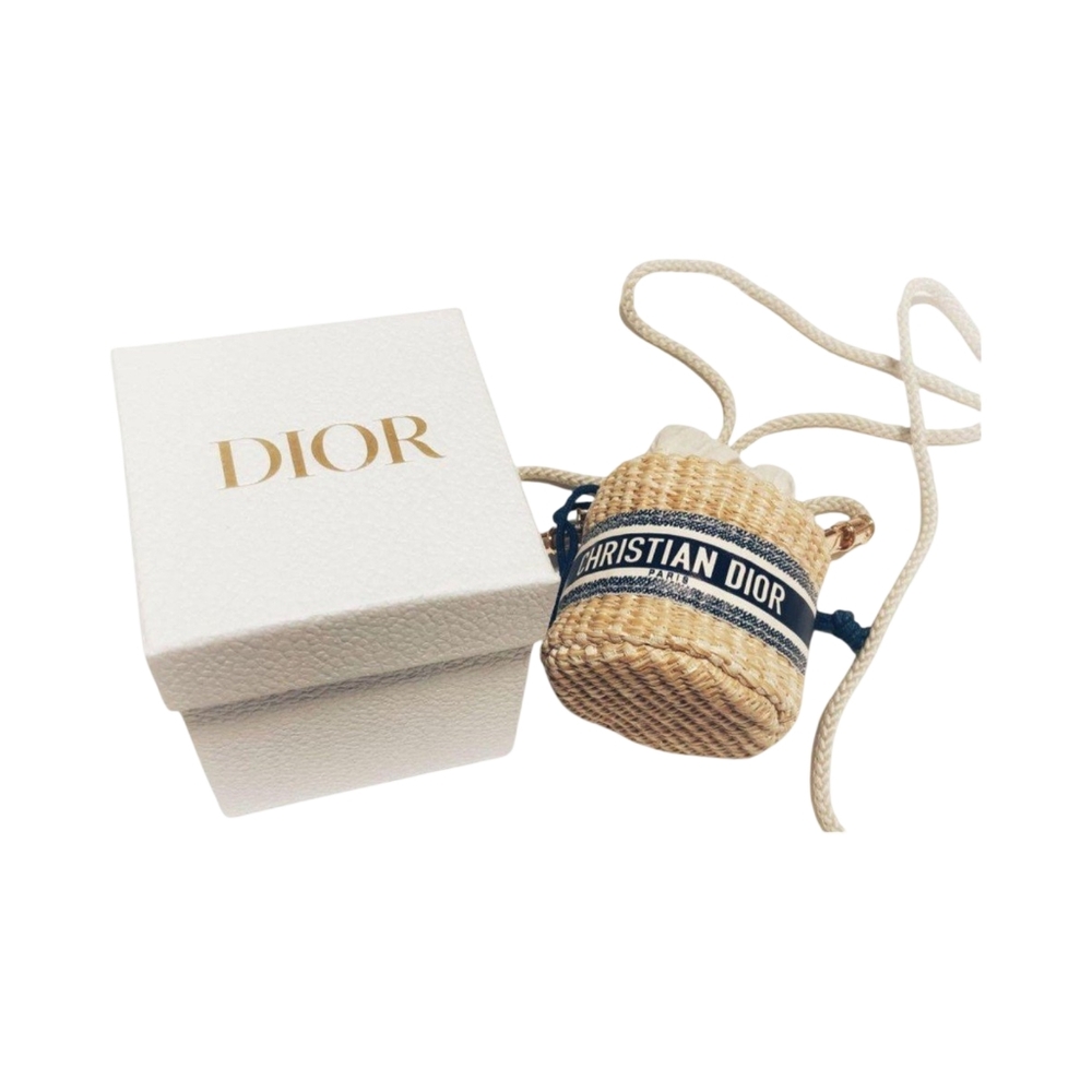 🛍️Dior Blue Crossbody Bag …and hat with a ribbon with a logo ( gift) - Picture 4 of 11